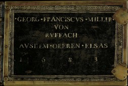 穆勒的世界旅行图记.Travel diary of Alsatian world traveler Georg Franz Müller.德语.1669-1682年写本.圣加仑博物馆藏 PDF电子版下载